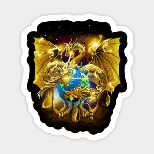 king ghidorah Sticker